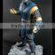 Online game characters sub zero male custom resin crafts figure