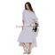 Pretty steps 2015 winter Women's silver grey skirts plus size with elastic waist for work