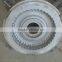 Two piece tyre forming mold