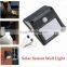 Free Sample Solar Motion Sensor light Outdoor Waterproof Light Outdoor Garden Security Wall Light