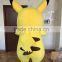 2017 Yellow pikachu costume mascot/pikachu mascot costume/mascot costume