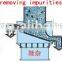 Rotary vibrating filter screen machine for powder,liquid