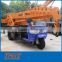 Lecent Brand New Motor Tricycle Chassis with 3 Ton Mini Crane