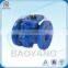 Custom green sand casting flanged check valve , valve body