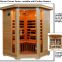 steam shower room wooden sauna