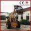 china manufacture 1ton wheel loader grab sugar cane loader for sale