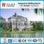 Eco-friendly luxury prefab house villa / Green prefab steel house made in china