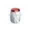 Carrara White Marble Candle Holder Candle Jar with Copper Lid