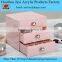 Plastic Cosmetic Stroage Boxes Clear Crystal Cube Makeup Boxes 2016 New Acrylic Large Makeup Organizer Wholesale JYSB-16506
