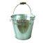 Galvanized Metal Bucket with Handle