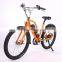 26 inch 48V 350W electric beach cruiser bike with full suspension for lady