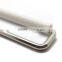1.5" X 3/8" Rectangle W/White Rolle, Rectangle Metal Loop W/Roller, Metal Loop with Roller
