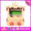 2016 new design kids diy wooden screw car toy W03C024