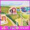 2016 new design 28 pieces kids educational toy wooden magnetic puzzles W14J001