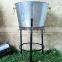 garden metal galvanized large party tub cooler