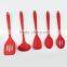 2016 China Supplier New Hot Dinnerware Silicone Solid Spoon
