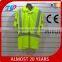 2016 High visibility safety T-shirt vest with ansi isea 107 2010 standard