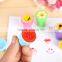 Kids Cartoon flower Stamp Children Custom Plastic Rubber Self Inking Stampers Toys 60pcs/lot scrapbooking stamp