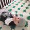 2015 knitted cashmere cotton baby swaddle blanket