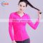 Hsz-102 China Wholesale Women Gym Sports wear overcoat sports tracksuits yoga clothing for ladies running clothes
