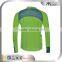 High quality OEM sportswear 1/3 zipper long sleeve men t shirt