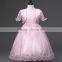 2016 Summer Style Kids Dress Flower Lace Princess Party Costume Girl Floral Dress