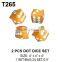 5inch PU Coated Foam Number Dice