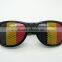 hot sale pinhole sticker promotion sunglasses Canada flag sticker party sunglasses DLC9010