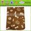 Bone and Paw Print Assorted Color Pet Blankets