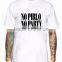 T Shirt Men No Pirlo No Party Letter Luxury Brand Short Sleeve Male Tops Retro T Shirts Plus Size