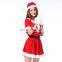 Wholesale cheap full cosplay christmas santa claus costume