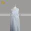 OEM Scoop Neckline Sleeveless Floor Length Crystal Plus Size Mother Of Bride Dress For Wedding