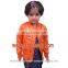 Women Orange MA1 Flight Jackets/ Women Bomber Jackets / Women Pilot Jackets