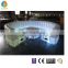 Hot sale inflatable furniture/ inflatable sofa/inflatable sofa with LED