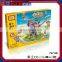 Amusement park 309pcs building block Educational toys plastic block for kids