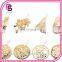 Originality sakura series chinese style hollow metal mini brass bookmart