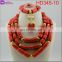 coral beads jewelry sets HD345-10