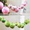 Dropshipping 24 PCS 4cm Plating Plastic Christmas Tree Decorations Hanging String Ball