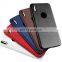 For iPhone 8 TPU Leather Ultra Thin Soft Back Protective Cover for Apple iPhone X