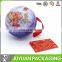 Ball shaped decorative Christmas metal gift tin box