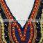 Rhinestone Collar national style decorated neck line