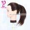 Lightweight Cosmetology 100% Human Hair Training Doll Head Training Head for Barber