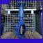 Vertical wheel DIN standard PN16 vertical gear lug butterlfy valve DN150