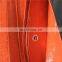 Waterproof 90gsm orange pe tarpaulin for grain cover