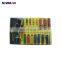 38pcs Double Color Handle Flat Head Phillips Screwdriver