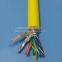 Anti-seawate / Acid-base Yellow & Blue Sheath Flexible Rov Cable