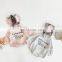2020 Autumn baby bodysuit Cartoon Printed One-Piece Suit Romper Crawling Clothes Hat baby girl onesie little girls clothing