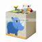 Kids Toy Baby Bed Animal Cartoon Folding Fabric Canvas Cube Storage Box