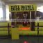 Inflatable jousting meltdown game / mechanical rodeo bull with eyes lighting nose smoking for sale