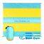 Multicolor Lightweight Waterproof Sand proof Beach Picnic Travel Blanket With Bag